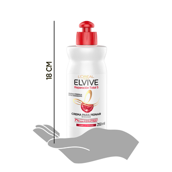 Crema de Peinar Elvive Reparación Total 5 Keratina 250ml