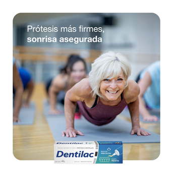 Dentilac adhesivo para prótesis dentales sabor menta x40 gr