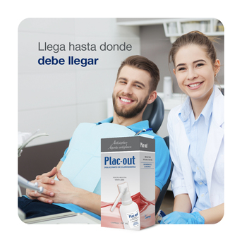 Antiséptico En Spray Plac-out Agente Antiplaca Bucal 60 ml