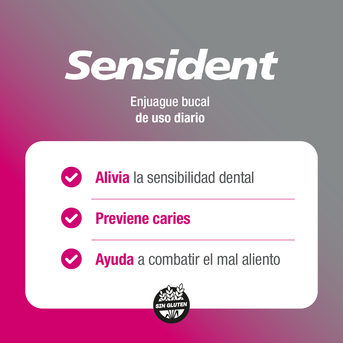  Enjuague Bucal Colutorio Sensident sensibilidad 250 ml