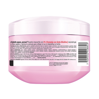 Mascarilla Elvive Glycolic Gloss 300gr