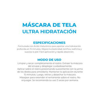 Mascara Facial Dermaglos Ultra Hidratacion x15ml
