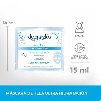Mascara Facial Dermaglos Ultra Hidratacion x15ml