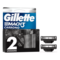 Gillette Mach 3 Carbono Cartucho 2 und