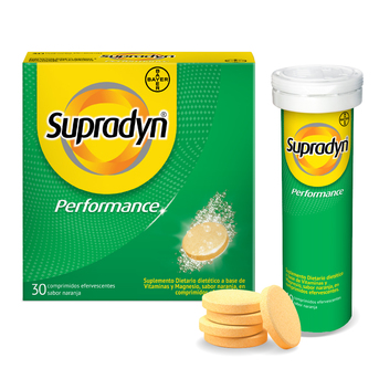 Supradyn Performance 30 Comprimidos Efervescentes