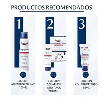 Pomada reparadora Eucerin Aquaphor 2x10 ml