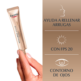 Contorno de ojos Eucerin HYALURON-FILLER+Elasticity x 15 ml