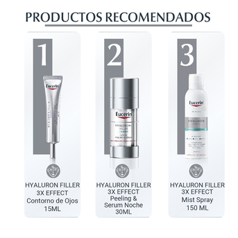 Crema de día Eucerin Hyaluron-Filler + 3x Effect FPS15 50 ml