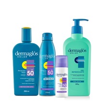 Kit Protector Solar Completo Dermaglós FPS 50