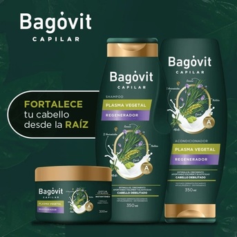 Tratamiento Capilar Bagovit Plasma Vegetal x 300ml