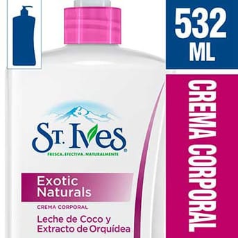 Leche De Coco St Ives Exotic Naturals 532ml