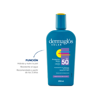 Protector Solar Dermaglos Fps 30 Emulsión Piel Sensible 250ml