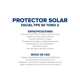 Dermaglos Solar Protector Solar F50 Dermo Crema Color 50gr