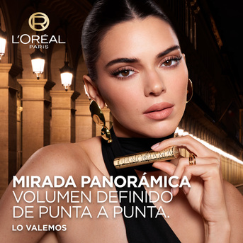 Máscara de Pestañas Loreal Paris Panorama Black Waterproof