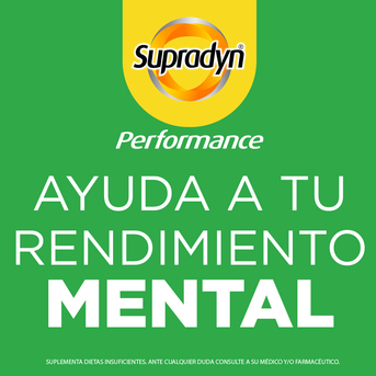 Supradyn Performance 30 Comprimidos Efervescentes