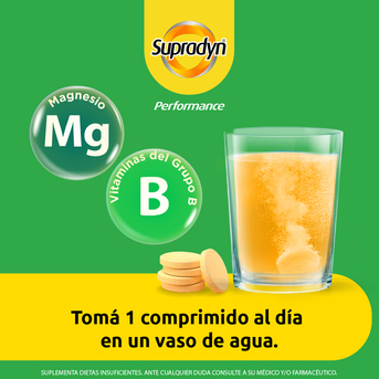 Supradyn Performance 30 Comprimidos Efervescentes