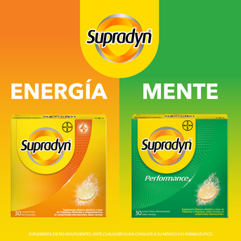 Supradyn Performance 30 Comprimidos Efervescentes