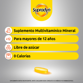 Multivitaminico Supradyn 30 Comprimidos Recubiertos