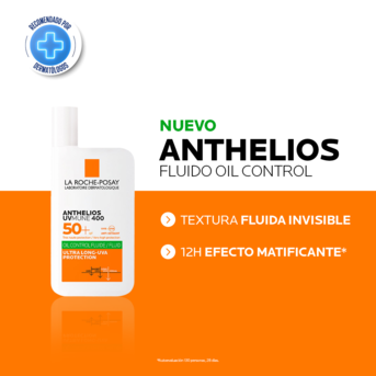 Kit La Roche-Posay Anthelios Fluido Oil Control x 2 und
