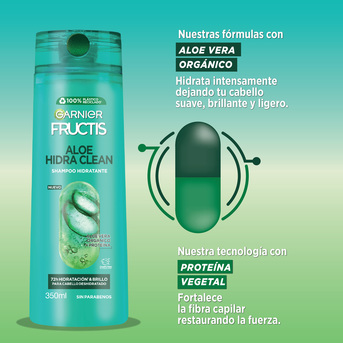 Garnier Fructis Aloe Hidra Bomb Cabello Deshidratado 350ml