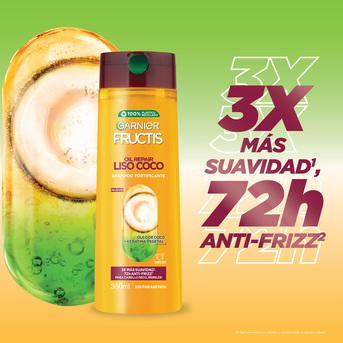 Shampoo Garnier Fructis Oil Repair Liso Coco 350ml