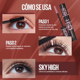 Maybelline: Sky High Cosmic Black + Labial Vinyl Ink Cheeky