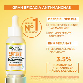 Serum Iluminador Vitamina C Garnier 30ml