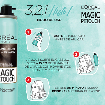 Tapacanas Spray L'Oréal Paris Magic Retouch 75ml