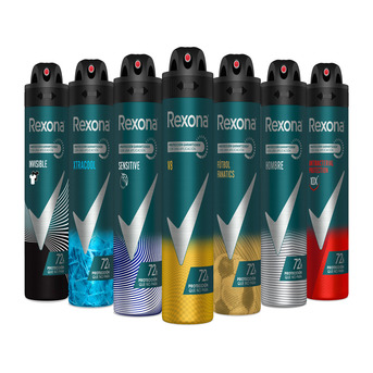 Desodorante en Aerosol Rexona Invisible 150 ml