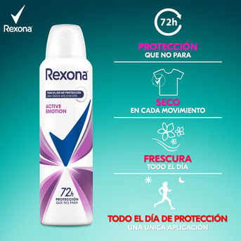 Desodorante Rexona Wom Active Emotion 150ml 1un