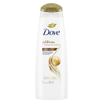 Shampoo Dove Óleo Nutrición 400ml