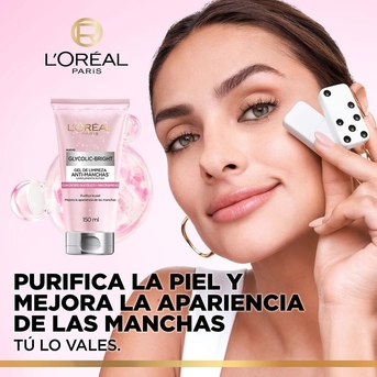 Gel de Limpieza Anti Manchas Glycolic Bright L´Oreal Paris