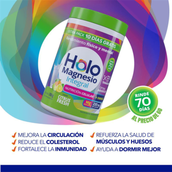 Holomagnesio Integral Extra Pack Polvo 350 gr