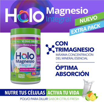 Holomagnesio Integral Extra Pack Polvo 350 gr