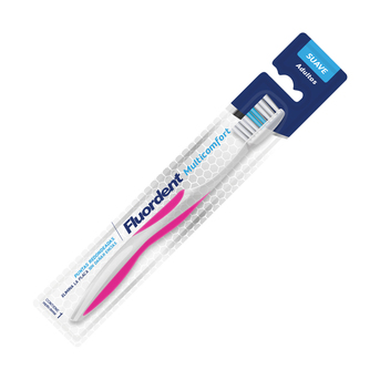 Cepillo dental Fluordent Multicomfort suave para adultos