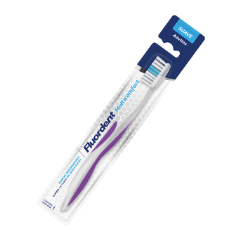 Cepillo dental Fluordent Multicomfort suave para adultos