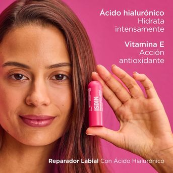 Bálsamo Labial Isdin Stick Rosa 4 gr