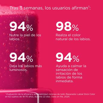 Bálsamo Labial Isdin Stick Rosa 4 gr