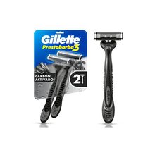 Gillette  Prestobarba 3 Carbono  2 Unidades