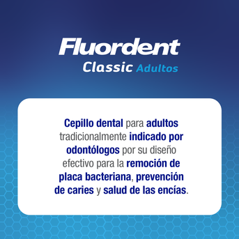 FLUORDENT CLASSIC ADULTOS cepillo dent. x 1
