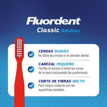 FLUORDENT CLASSIC ADULTOS cepillo dent. x 1