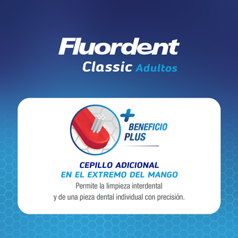 FLUORDENT CLASSIC ADULTOS cepillo dent. x 1
