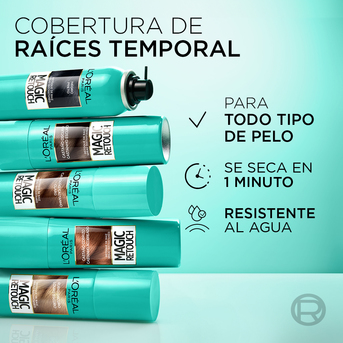 Kit Indispensables para el Pelo L´Oreal Paris: Oleo Extraordinario + Magic Retouch Rubio Oscuro