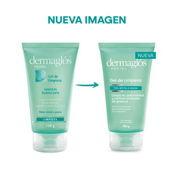 Gel de Limpieza Dermaglos Piel Mixta a Grasa 150g