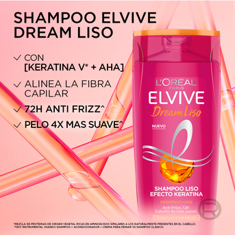 Shampoo Elvive Dream Liso 400ml