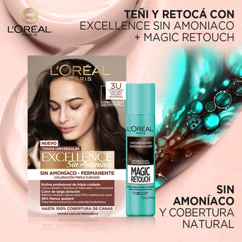 Kit Tintura Permanente Excellence Sin Amoniaco