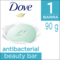 Jabón Dove Antibacterial Cuida & Protege 90g