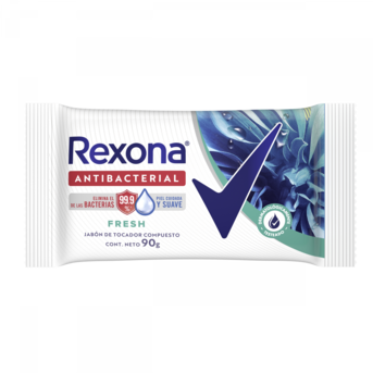 Jabón Antibacterial Rexona Fresh 90 gr 1 unidad