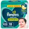 Pañales Pampers Babydry  XG 18 Unidades