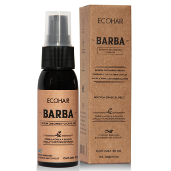 Ecohair Serum Barba Crecimiento Capilar serum x30 ml